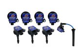 Granatelli 18-23 Ford 5.0L 4V Pro Series Coil-On-Plug Wire Conn Kit w/Coil Packs (60K Volts) thumbnail 1