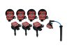 Granatelli 18-23 Ford 5.0L 4V Hot Street Coil-On-Plug Wire Conn Kit w/Coil Packs (50K Volts) thumbnail 4