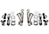 Granatelli 3.5in Aluminized Mild Steel Electronic Dual Exhaust Cutout System w/Slip Fit & Band Clamp thumbnail 1