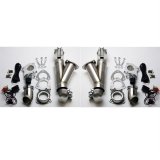 Granatelli 2.25in Alum Mild Steel Electronic Dual Slip Fit Exhaust Cutout w/Band Clamps thumbnail 7
