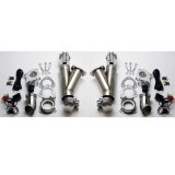 Granatelli 3.0in Alum Mild Steel Electronic Dual Slip Fit Exhaust Cutout w/Band Clamps thumbnail 4