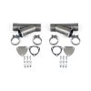 Granatelli 2.25in Aluminized Mild Steel Manual Dual Exhaust Cutout w/Slip Fit & Band Clamps thumbnail 3