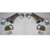 Granatelli 2.5in Stainless Steel Manual Dual Exhaust Cutout Kit w/Slip Fit Band Clamp thumbnail 5