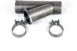 Granatelli 3.5in Stainless Steel Manual Exhaust Cutout Kit w/Slip Fit/Band Clamp thumbnail 1
