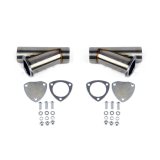 Granatelli 2.5in Stainless Steel Manual Dual Exhaust Cutout thumbnail 2