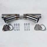 Granatelli 5.0in Stainless Steel Manual Dual Exhaust Cutout thumbnail 3