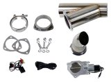 Granatelli 2.25in Stainless Steel Electronic Exhaust Cutout thumbnail 4