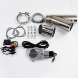 Granatelli 3.0in Stainless Steel Electronic Exhaust Cutout thumbnail 2