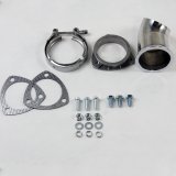 Granatelli 3.0in 304SS Turn Down w/V-Band & Gaskets thumbnail 3