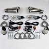 Granatelli 4.0in Stainless Steel Electronic Dual Exhaust Cutout thumbnail 5