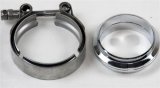 Granatelli 2.25in Flat Flanges w/V-Band Clamp thumbnail 4
