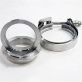 Granatelli 3.5in Flat Flanges w/V-Band Clamp thumbnail 2