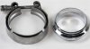 Granatelli 3.5in V-Band Mild Steel Flat Flanges w/Clamp thumbnail 5