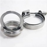Granatelli 4.0in Mating Male to Female Flanges w/V-Band Clamp thumbnail 2