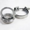 Granatelli 4.0in Mild Steel Mating Male to Female Flanges w/V-Band Clamp thumbnail 5