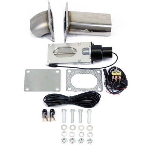 Granatelli 3.0in Oval Stainless Steel Electronic Exhaust Cutout thumbnail 2