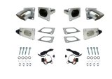 Granatelli 3.0in Oval Stainless Steel Electronic Dual Exhaust Cutout thumbnail 4