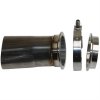 Granatelli 3in Round to 3in Oval Exhaust Pipe Adapter w/V-Band Connection thumbnail 7