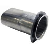 Granatelli 3.0in Round to 3.0in Oval Exhaust Adapter w/Floating 3 Bolt Header Flange thumbnail 2