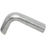 Granatelli 3in Oval Stainless Steel Vertical Radius 90 Deg bend 4.5in Bend Radius Tubing thumbnail 2