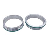Granatelli Aluminum Dual Seal Clamp 3.0in Weld-on Ferrule Set thumbnail 6