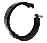 Granatelli 3.5in Dual Seal Clamshell Clamp - Aluminum Black thumbnail 7