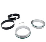 Granatelli 4.0in Dual Seal Double O-Ring Clamp Assembly thumbnail 7