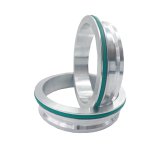 Granatelli Stainless Steel Dual Seal Clamp 4.0in Weld-On Ferrule Set thumbnail 6