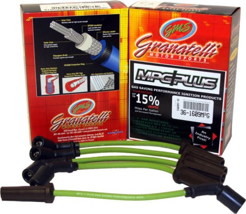 Granatelli 99-01 Mercedes-Benz 430 8Cyl 4.3L (V8) MPG Plus Ignition Wires thumbnail 5