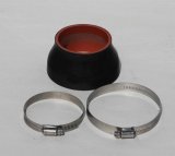 Granatelli 4in-3in Silicone Reducer Sleeve w/Clamps thumbnail 2