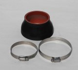 Granatelli 4in-3in Silicone Reducer Sleeve w/Clamps thumbnail 3