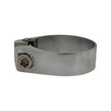 Granatelli 1.5in OD Hose Clamp ID Adjustment Range 38-40mm - Polished thumbnail 2