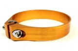 Granatelli 2.25in OD Hose Clamp ID Adjustment Range 57-59mm - Gold thumbnail 3