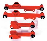 Granatelli 79-04 Ford Mustang Rear Upper & Lower Control Arms - Red thumbnail 1
