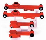 Granatelli 79-04 Ford Mustang Rear Upper & Lower Control Arms - Red thumbnail 3