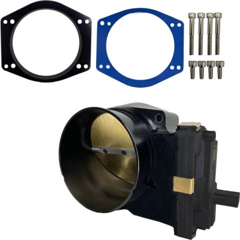 Granatelli 13-20 GM LT1/LT4/LT5 Drive-By-Wire 112mm Throttle Body - Black thumbnail 2