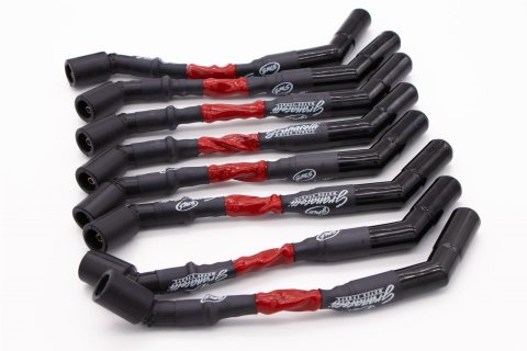 Granatelli 99-22 GM Truck/SUV V-8 (Excl 8.1L) Hi-Perf 9in Wire Conn Kit w/Red Sleeve/Ceramic Boots