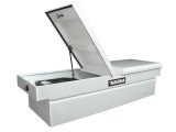 Tradesman Steel Cross Bed Truck Tool Box (70in.) - White thumbnail 1
