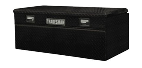 Tradesman Aluminum Flush Mount Truck Tool Box Full/Wide (60in.) - Black thumbnail 1