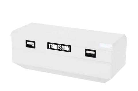 Tradesman Steel Flush Mount Truck Tool Box (60in.) - White thumbnail 1