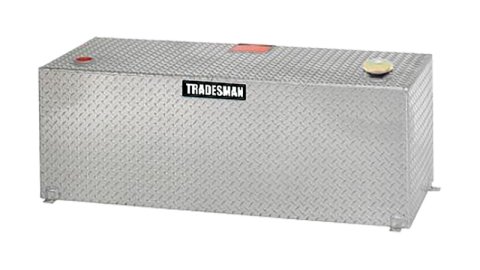 Tradesman Aluminum Rectangular Liquid Storage Tank (100 Gallon Capacity) - Brite thumbnail 1