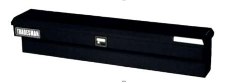Tradesman Steel Side Bin Truck Tool Box (48in.) - Black thumbnail 2