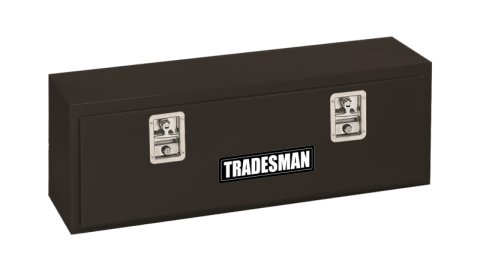 Tradesman Steel Top Mount Truck Tool Box (72in.) - Black