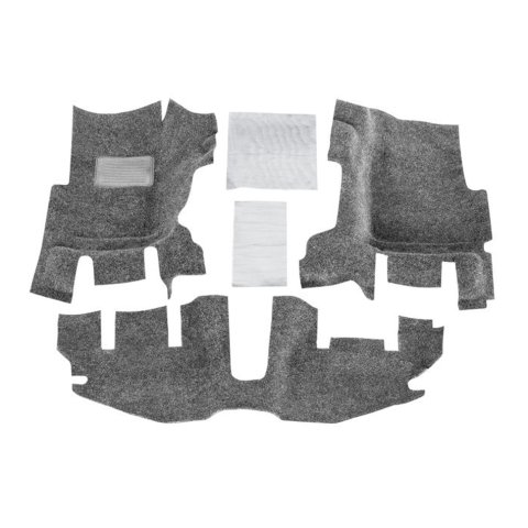 BedRug 97-06 Jeep TJ Front 3pc Floor Kit (w/o Center Console) - Incl Heat Shields (S/O Only) thumbnail 5