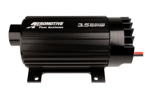 Aeromotive 3.5 Brushless Spur Gear External Fuel Pump - In-Line - 3.5gpm thumbnail 1