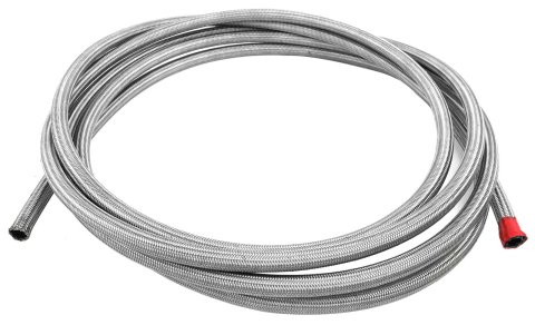 Aeromotive PTFE SS Braided Fuel Hose - AN-10 x 20ft thumbnail 1