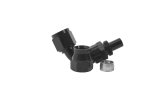 Aeromotive PTFE Hose End - AN-08 - 90 Deg - Black Anodized thumbnail 4