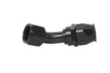 Aeromotive PTFE Hose End - AN-12 - 45 Deg - Black Anodized thumbnail 2