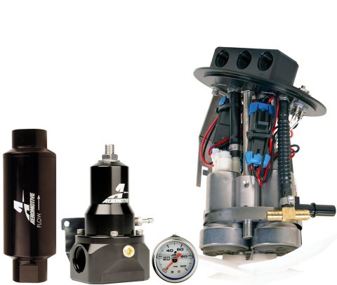 Aeromotive 11-17 Ford Mustang Drop In Kit (18038/15633/13134/12341) - Dual 450lph thumbnail 1