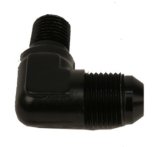 Aeromotive Fitting Elbow 1/4in-MNPT to AN-08 90-Deg Black thumbnail 4